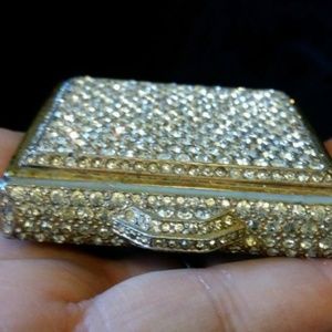 Antique Powder Compact 1940's Approx